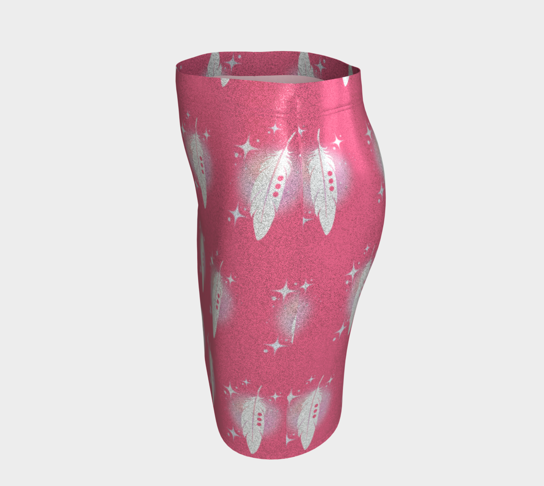 Pink feather