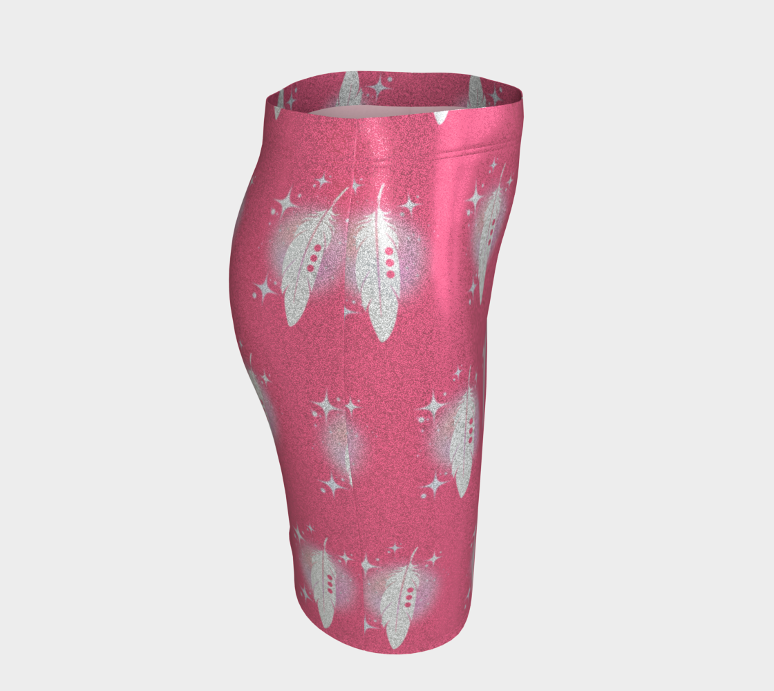 Pink feather