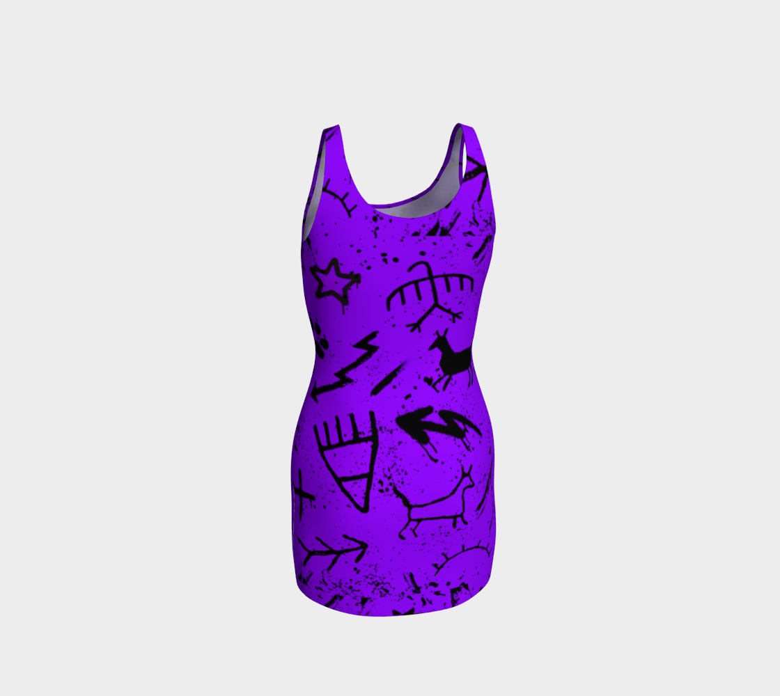Purple paint wall