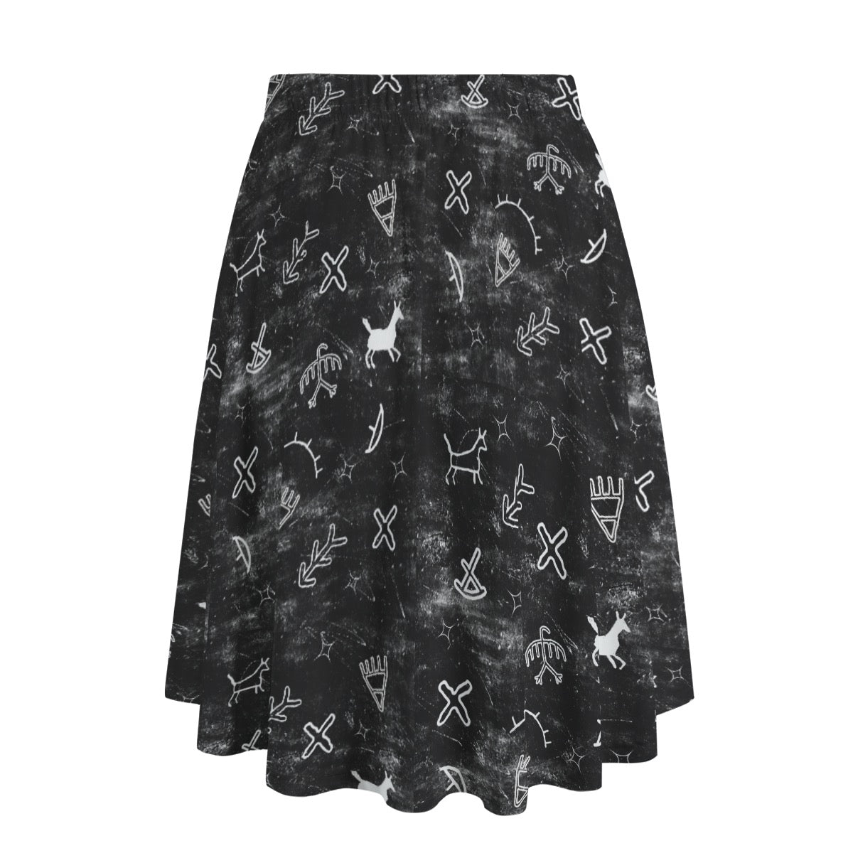 Story wall original Long Maxi Skirt With Pockets