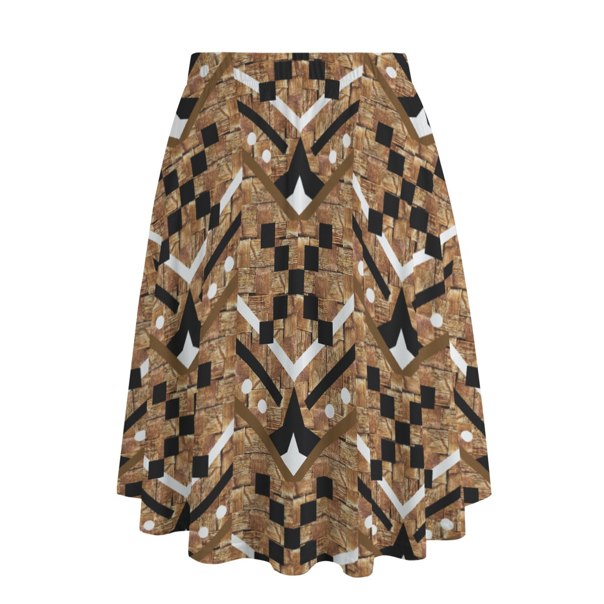 Grannies Basket Cedar Long Maxi Skirt With Pockets