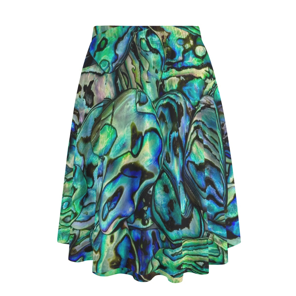 Abalone Long Maxi Skirt With Pockets