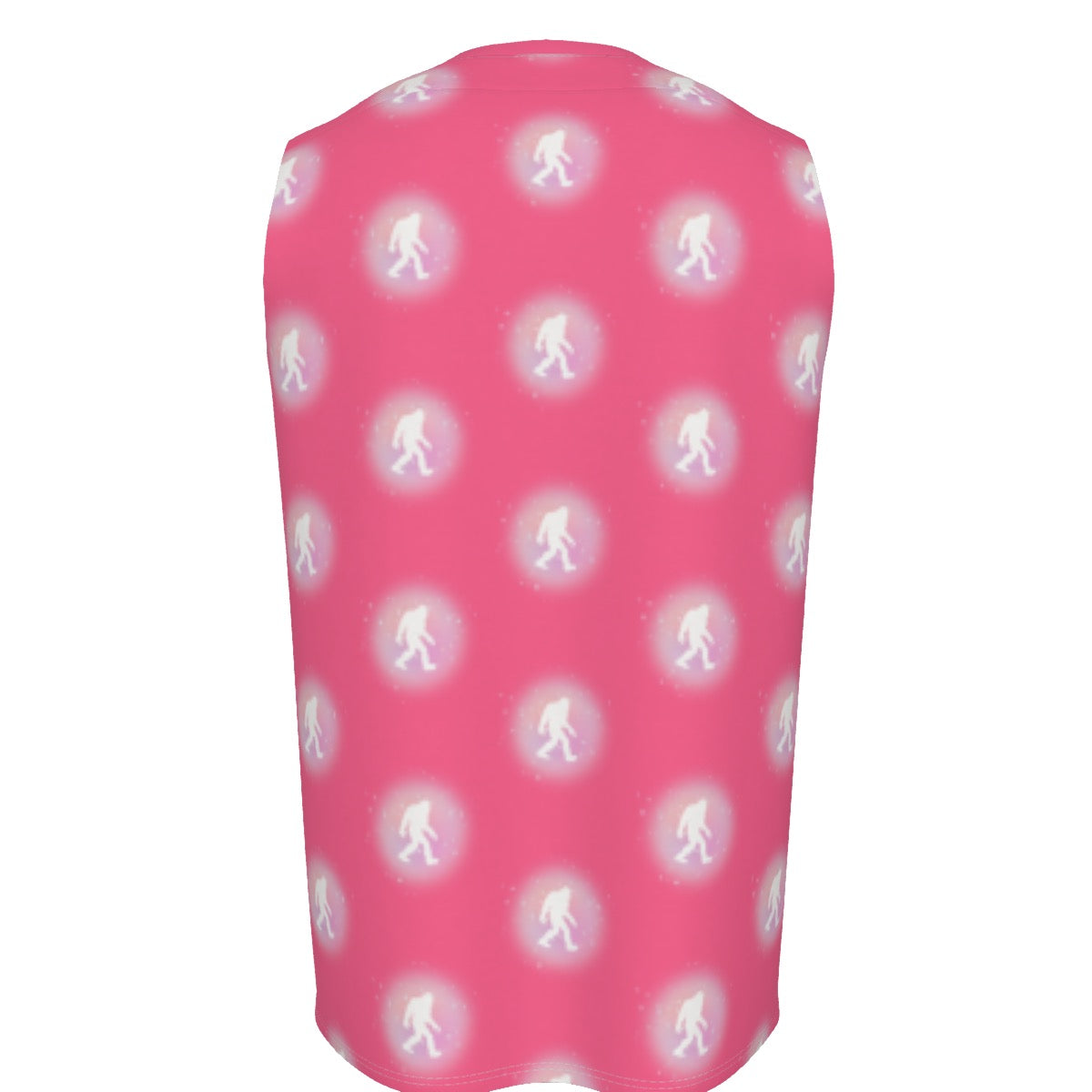 Pink Sásq̓ats Gender Inclusive Tank Top | 190GSM Cotton