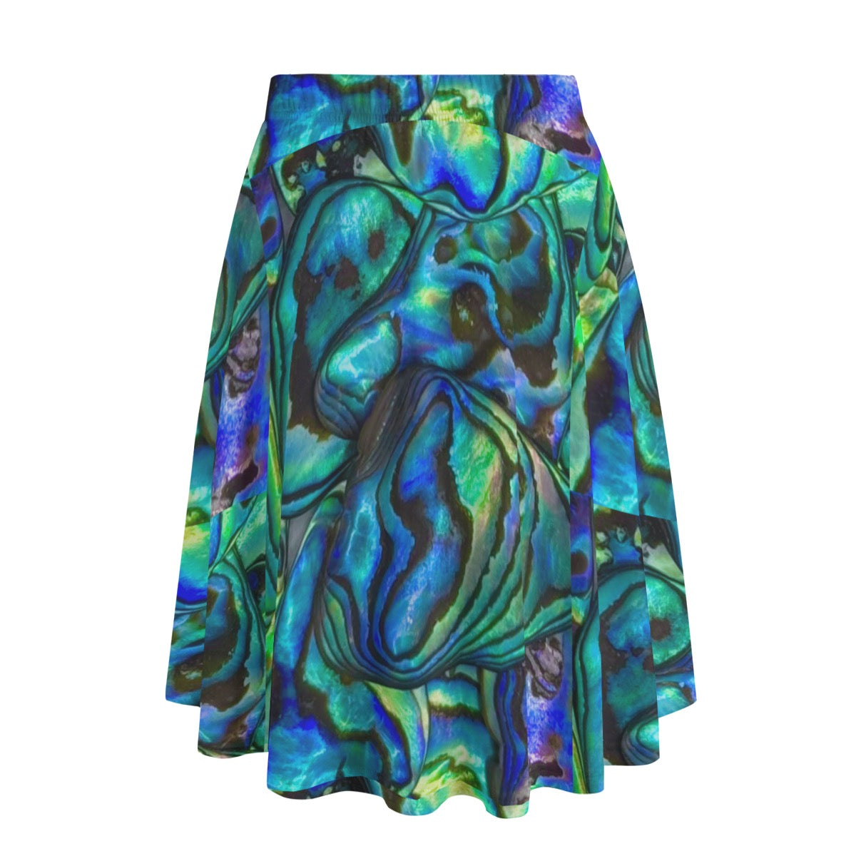 Abalone Long Maxi Skirt With Pockets