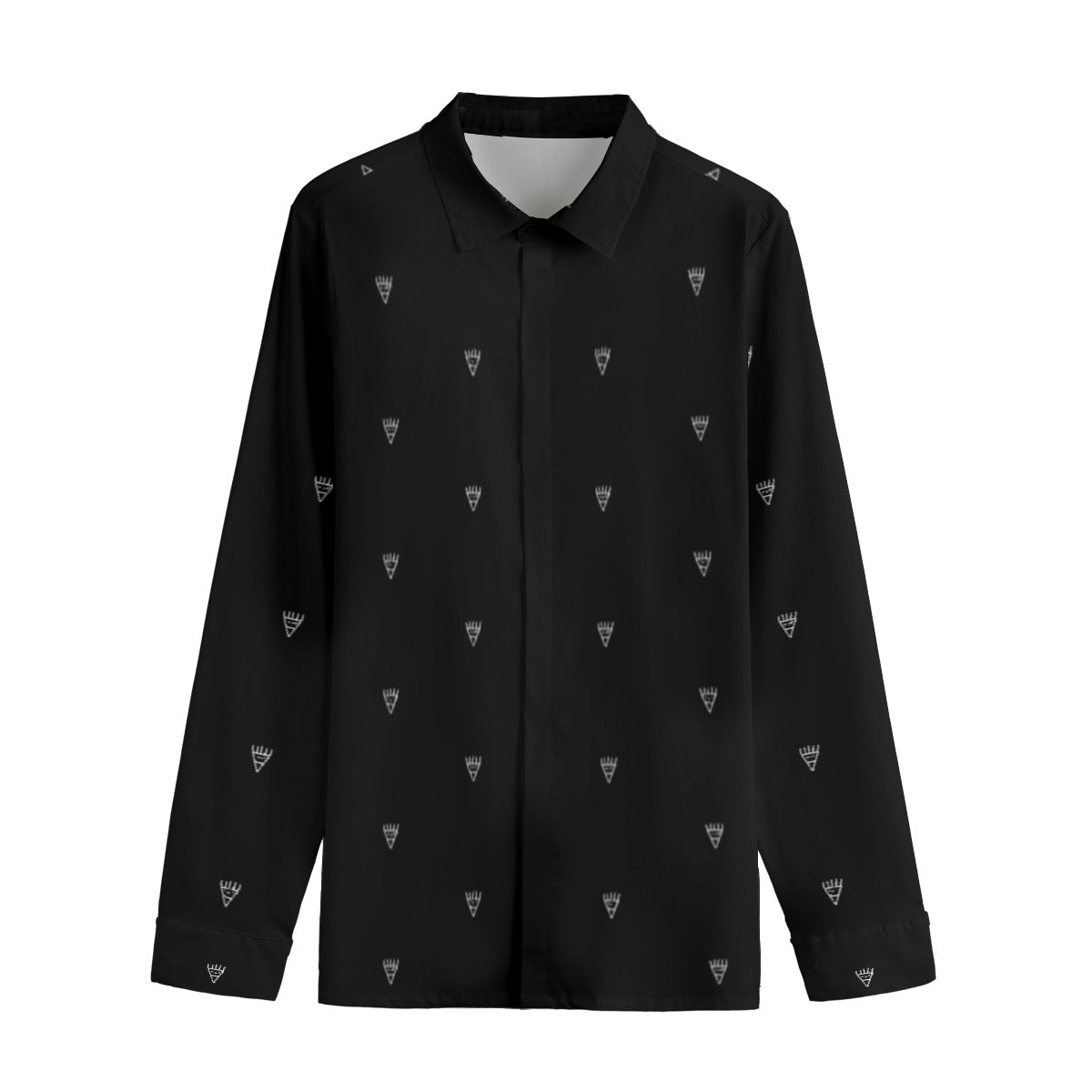 Bear Paw Men’s Lapel Collar Shirt long