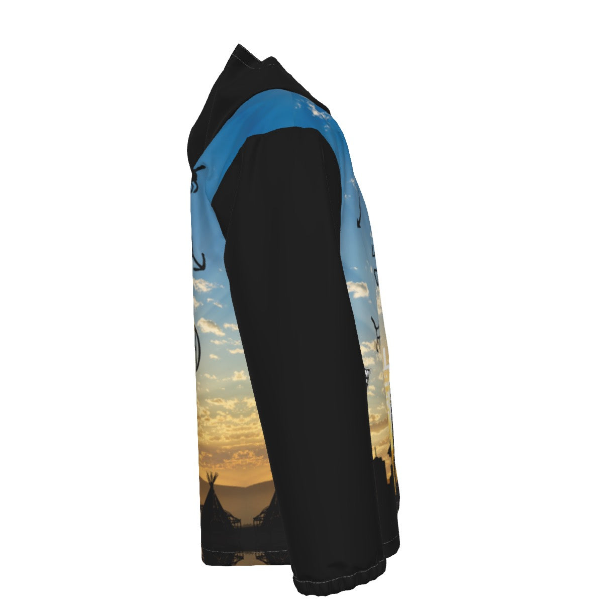 Home - Hooded Zipper Windproof Jacket
