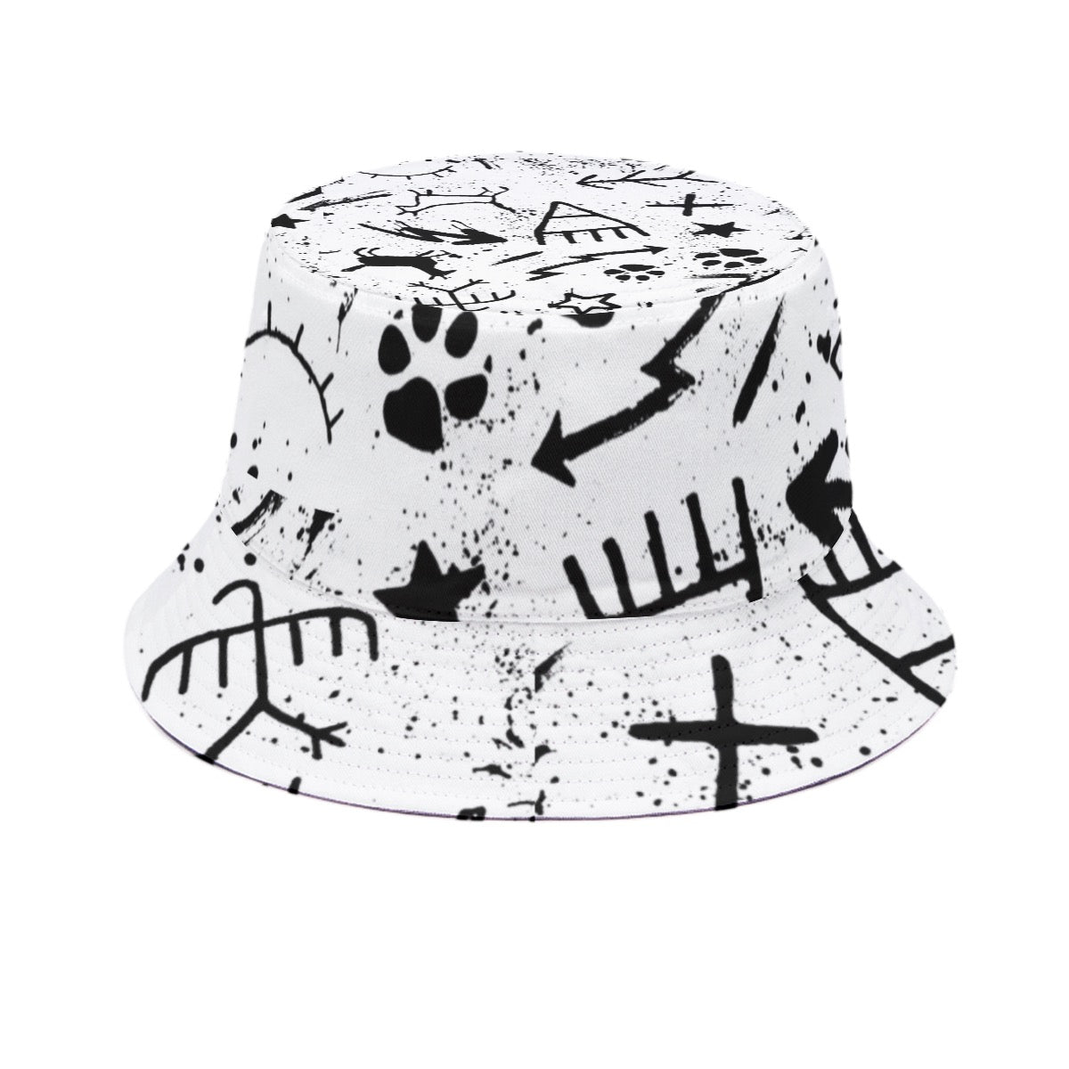 Light Pictograph Bucket Hat
