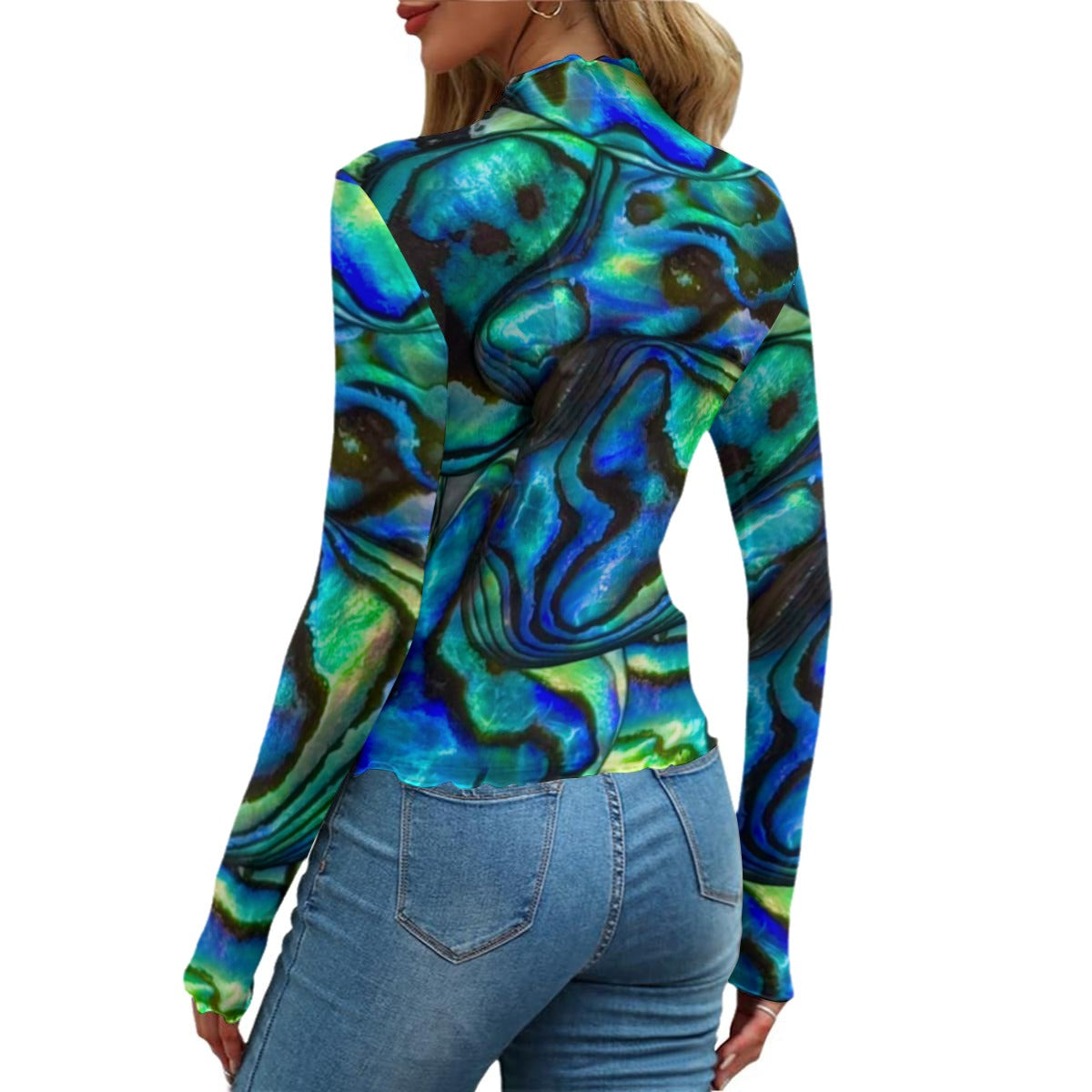 abalone Mesh shirt