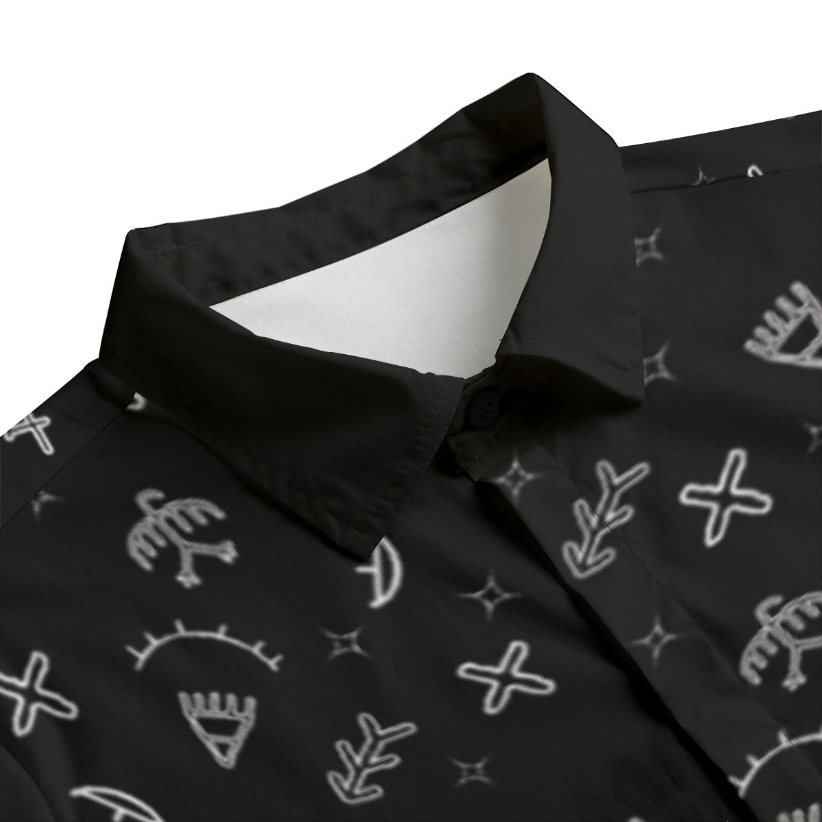 story wall Men button up shirt