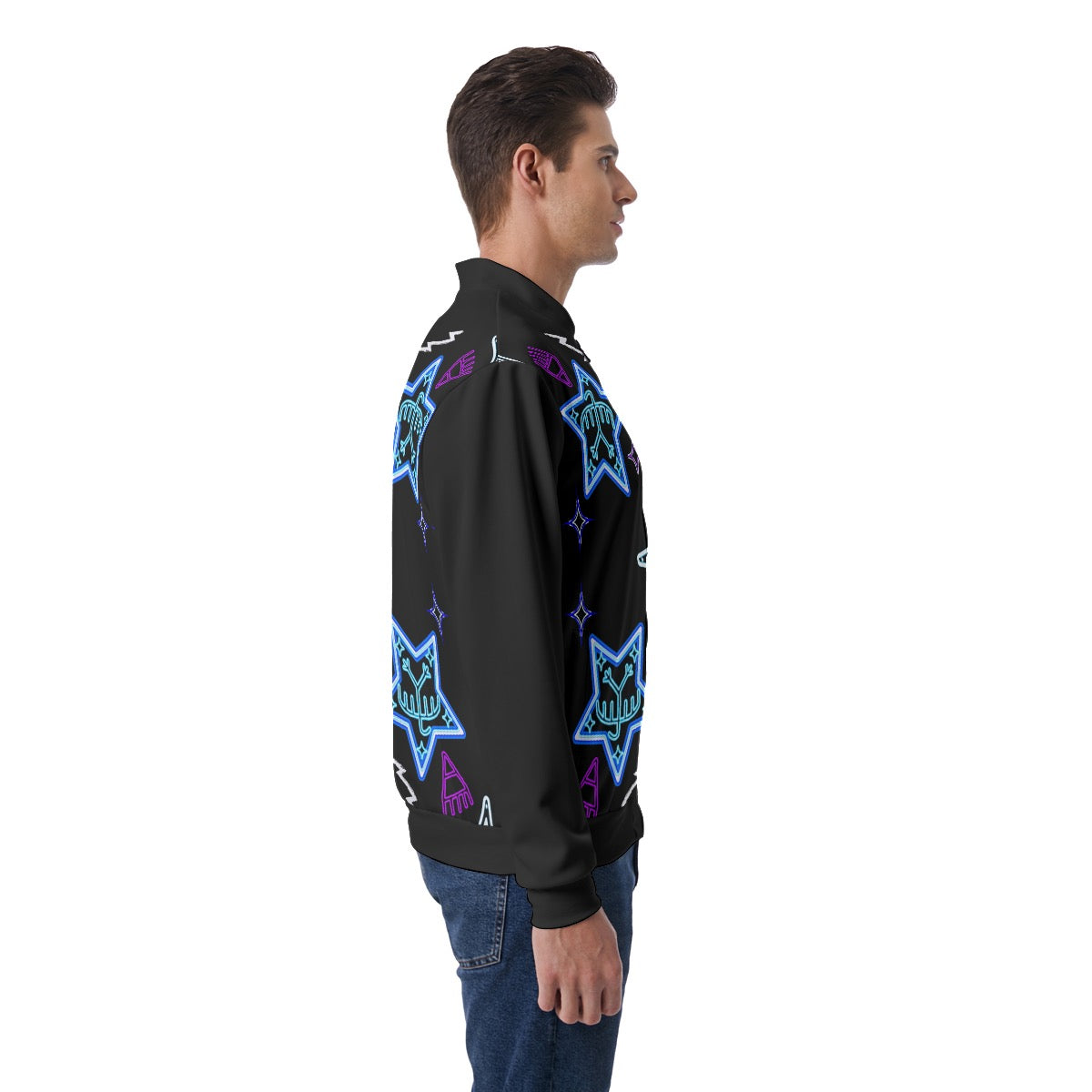 Thunderbird All-Over Print Men's Jacket