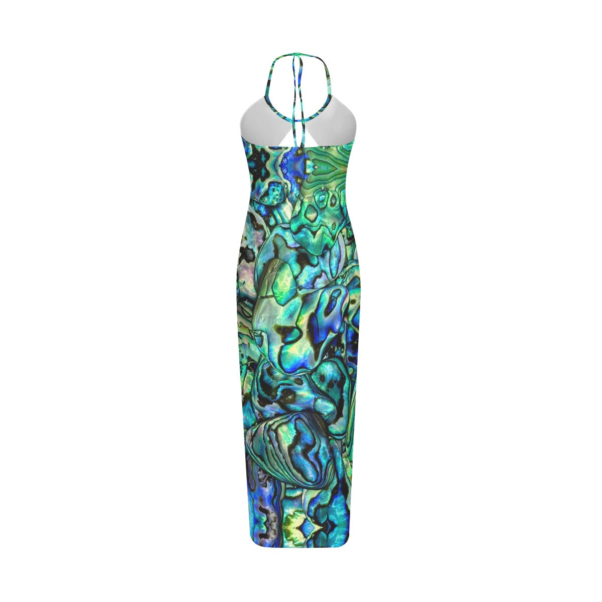 Abalone fitted Hollow Cami Dress