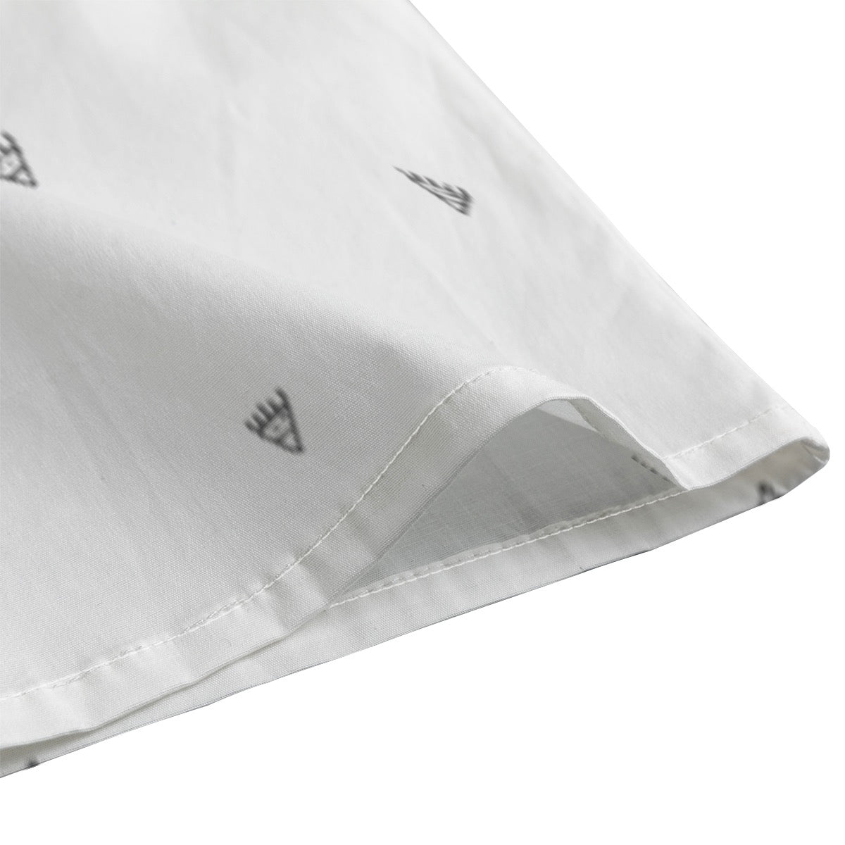 White Bear Paw bolt Men Collar Shirt