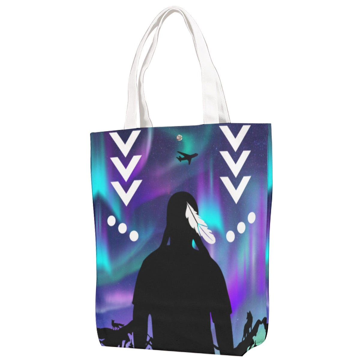 North Canvas Bag With Shoulder Strap