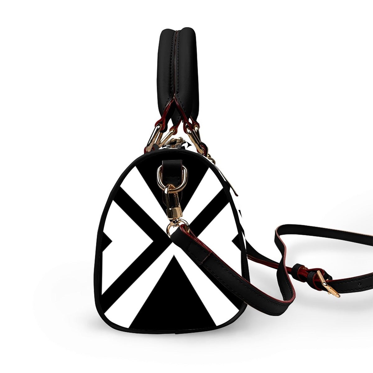 Bear star barrel vegan Leather Handbag