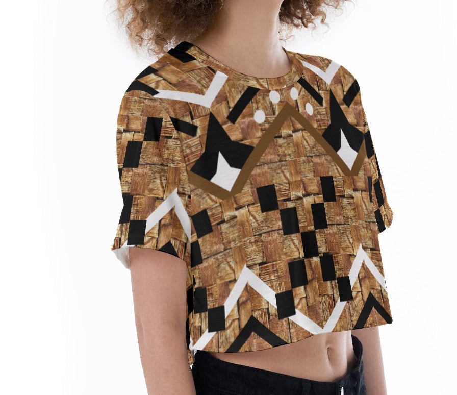 Grannies basket Cropped T-Shirt