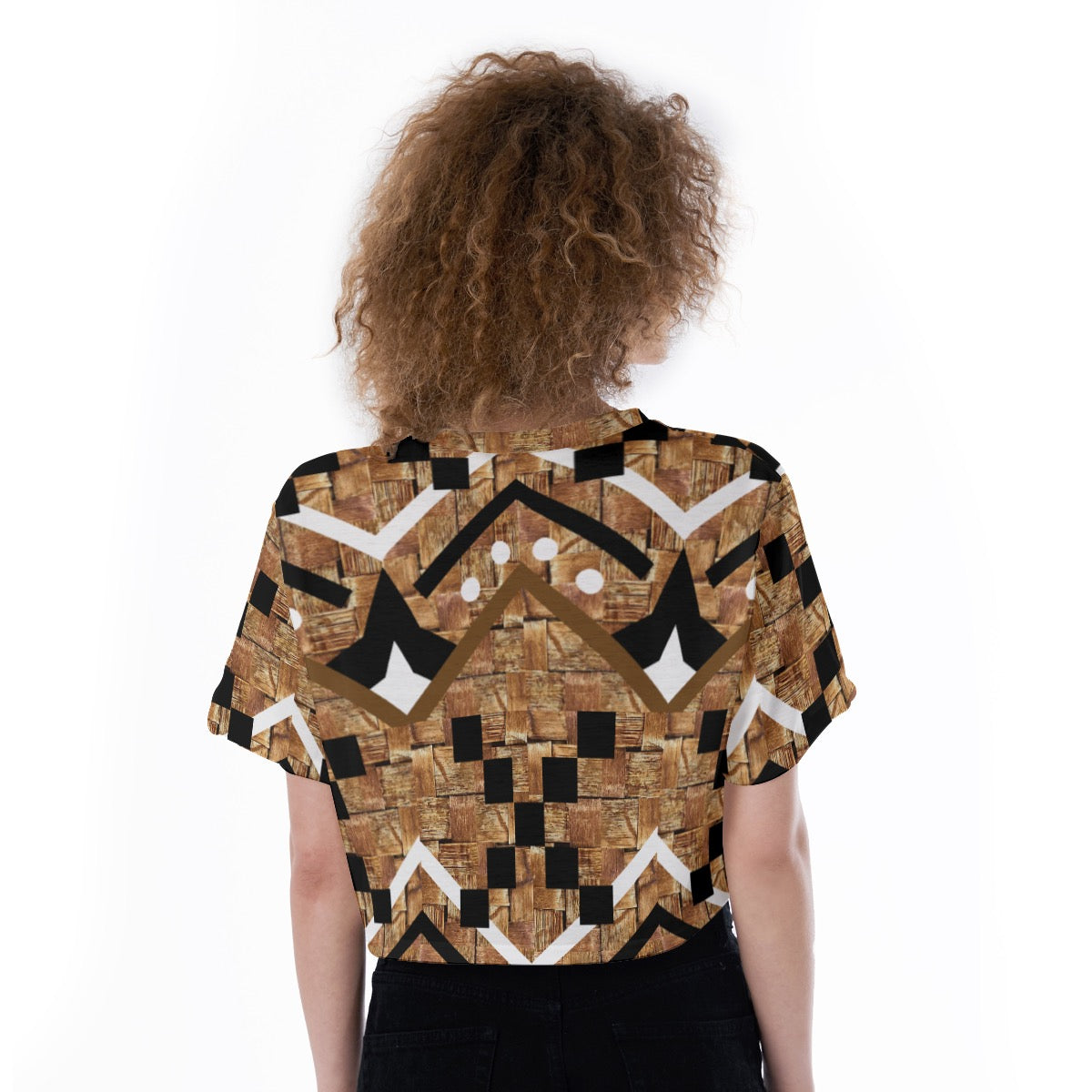 Grannies basket Cropped T-Shirt