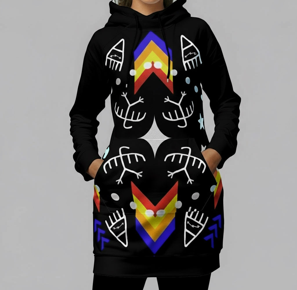 Fire Pictograph Pullover Hoodie