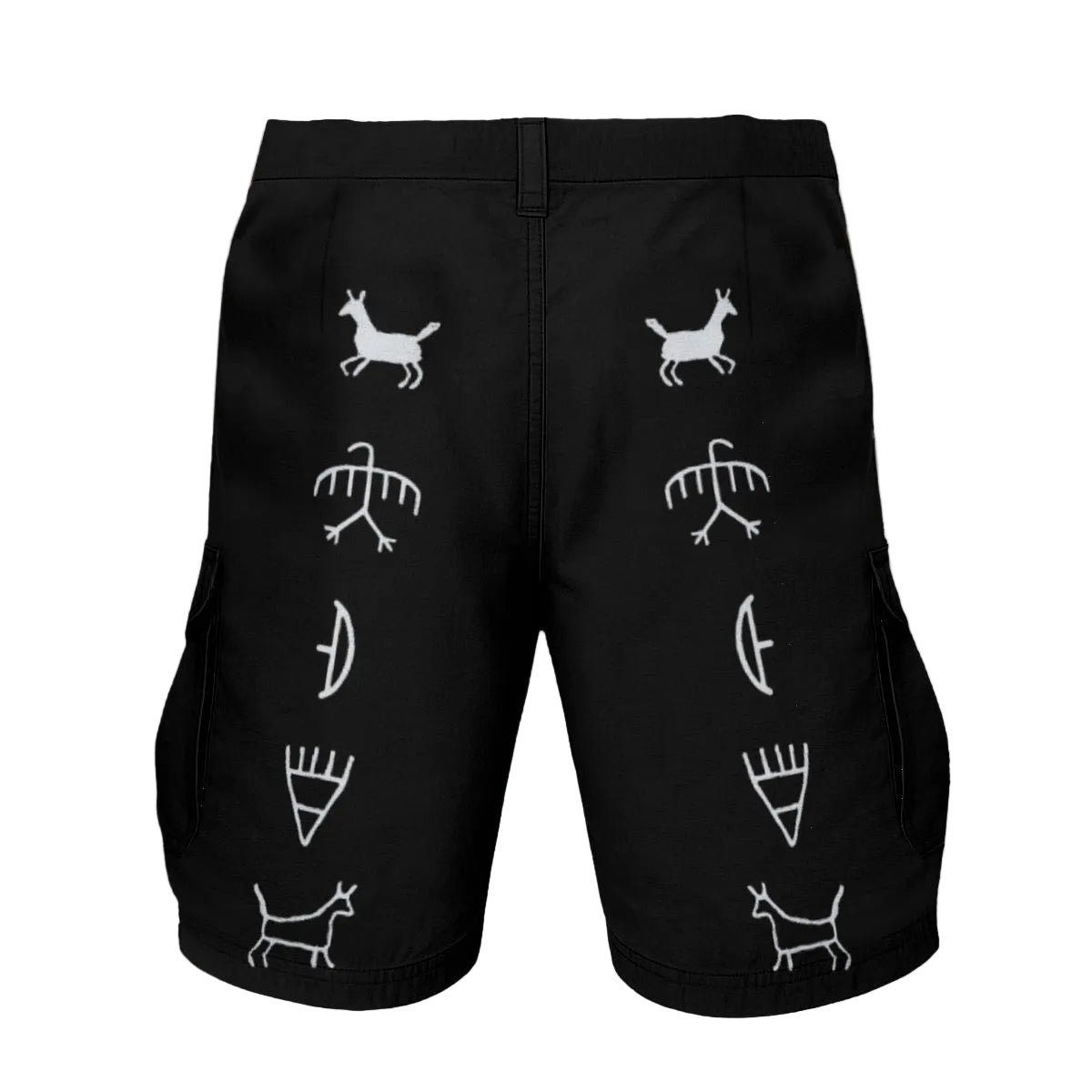 Pictograph blk Cargo Shorts
