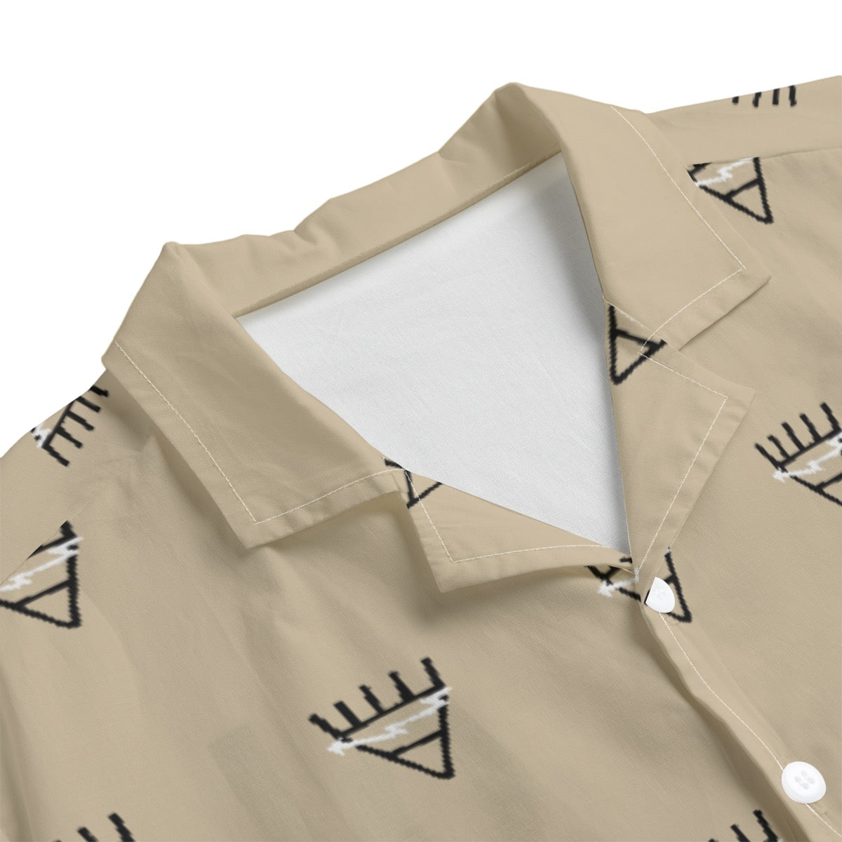 Light Pictograph Bolt Men Button Closure