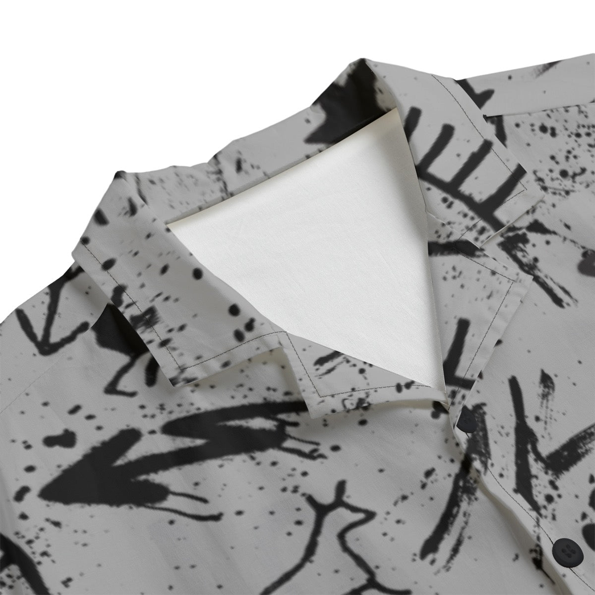 Grey storywall Shirt With Button Closure |115GSM Cotton poplin