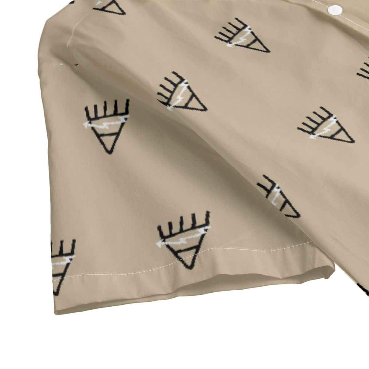 Light Pictograph Bolt Men Button Closure