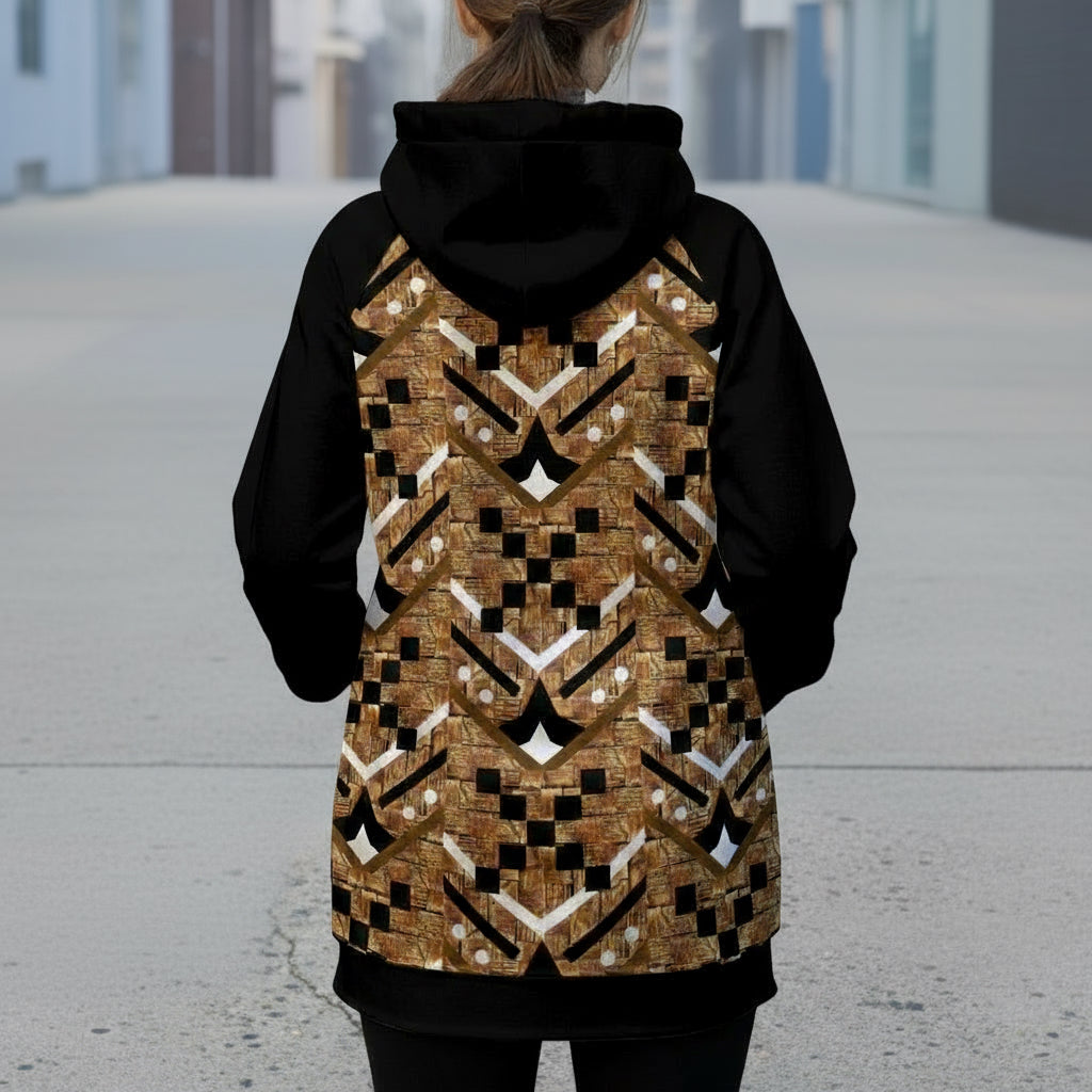 Grannies basket pattern Pullover Hoodie