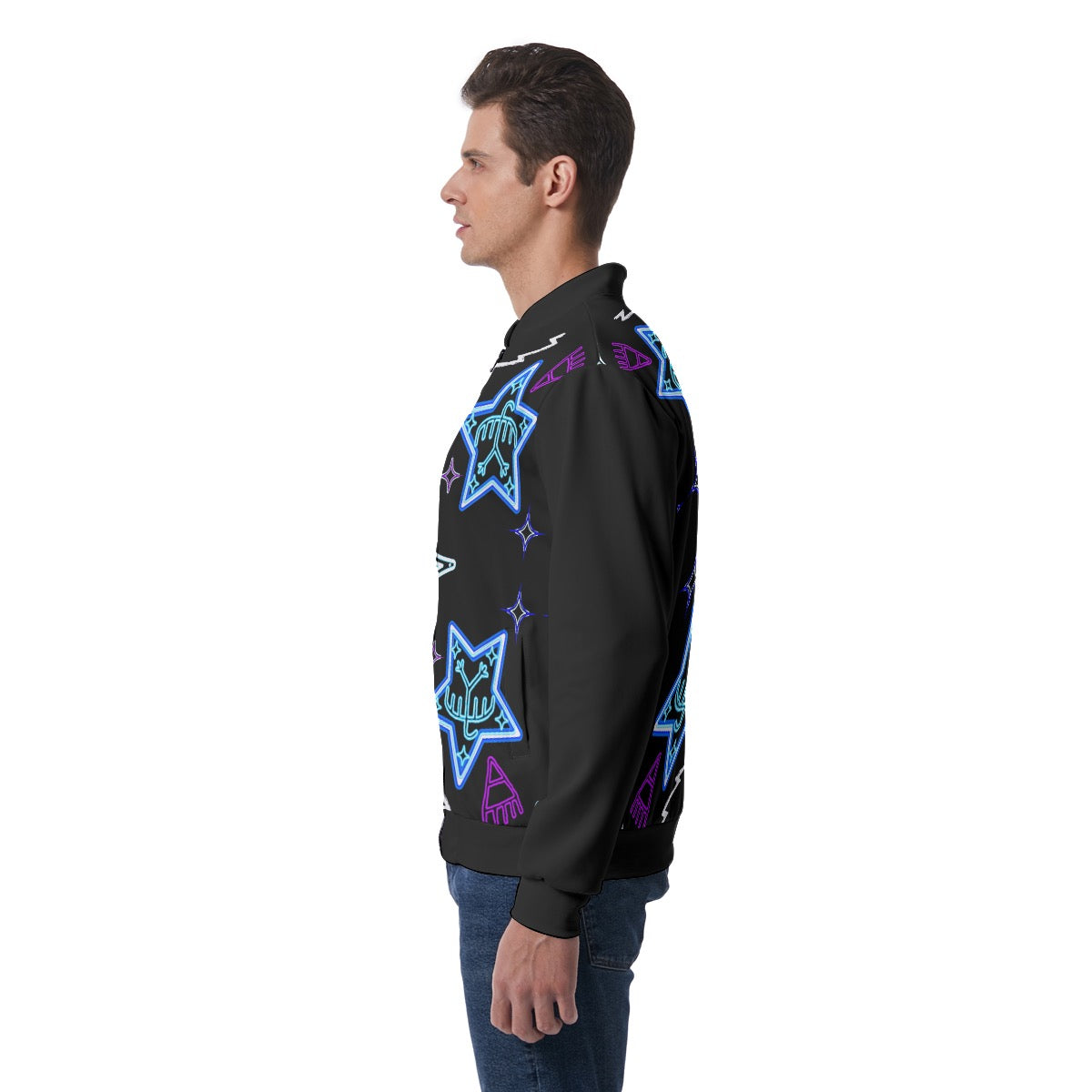 Thunderbird All-Over Print Men's Jacket