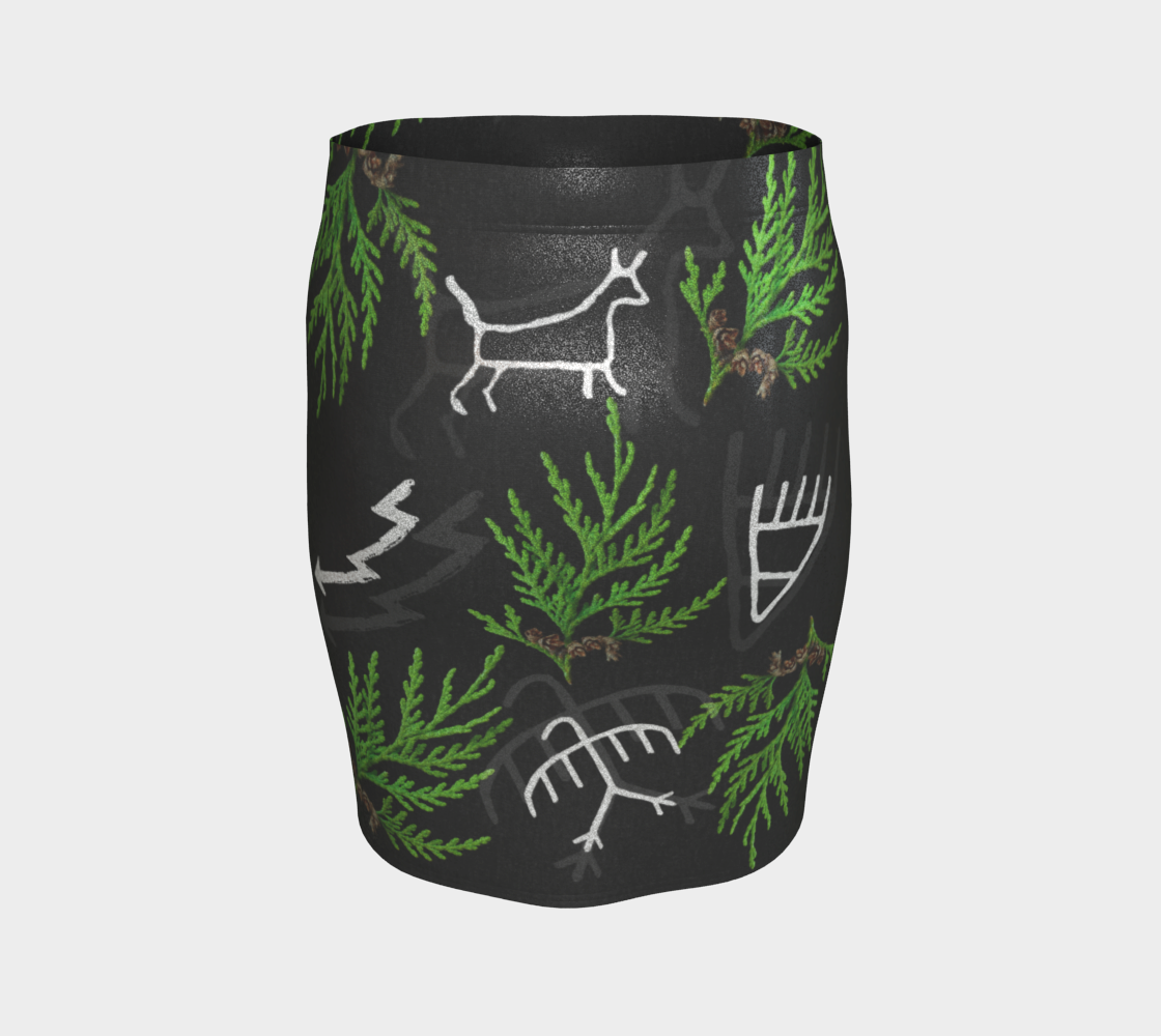 All over cedar skirt