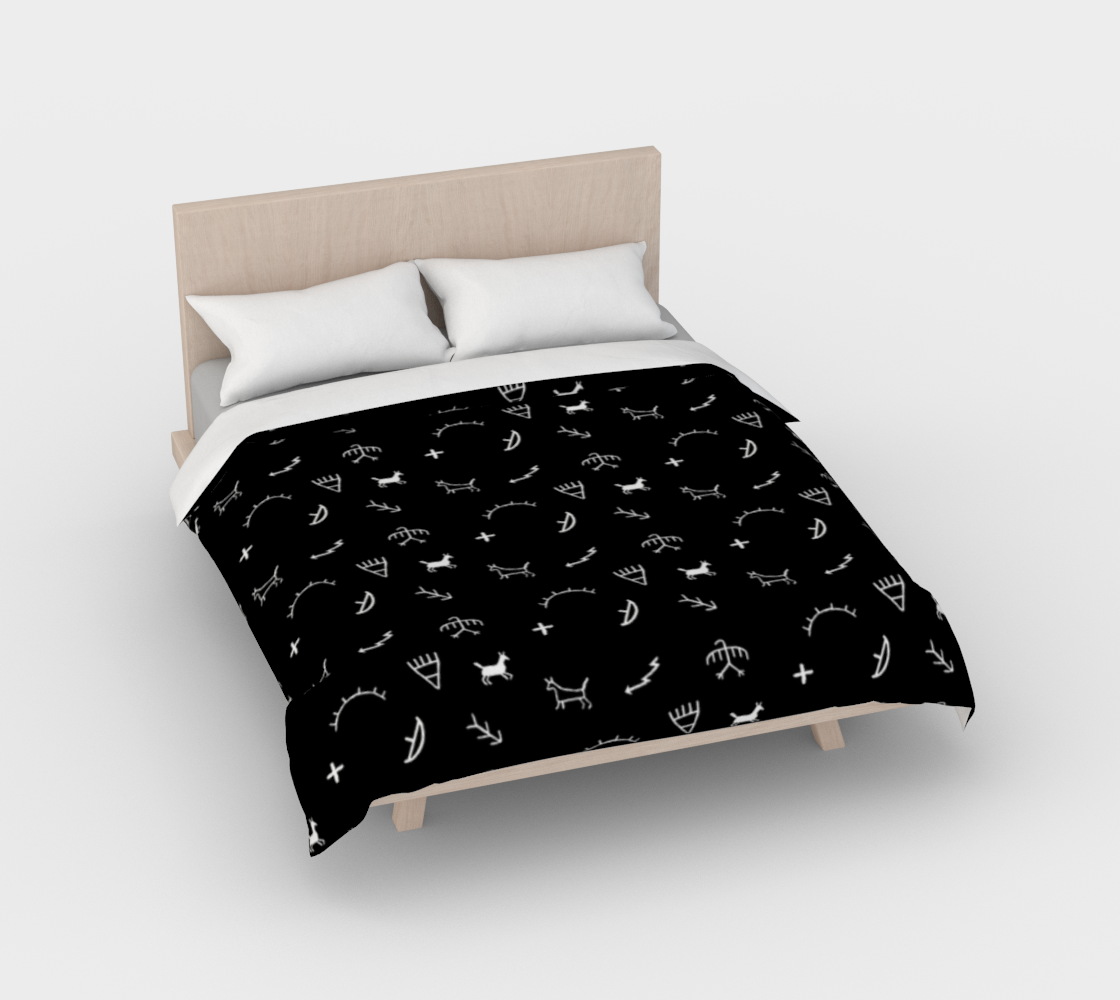 Pictograph Duvet cover