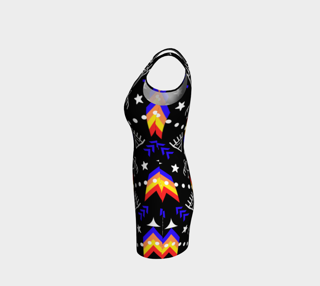 Fire Pictograph Dress