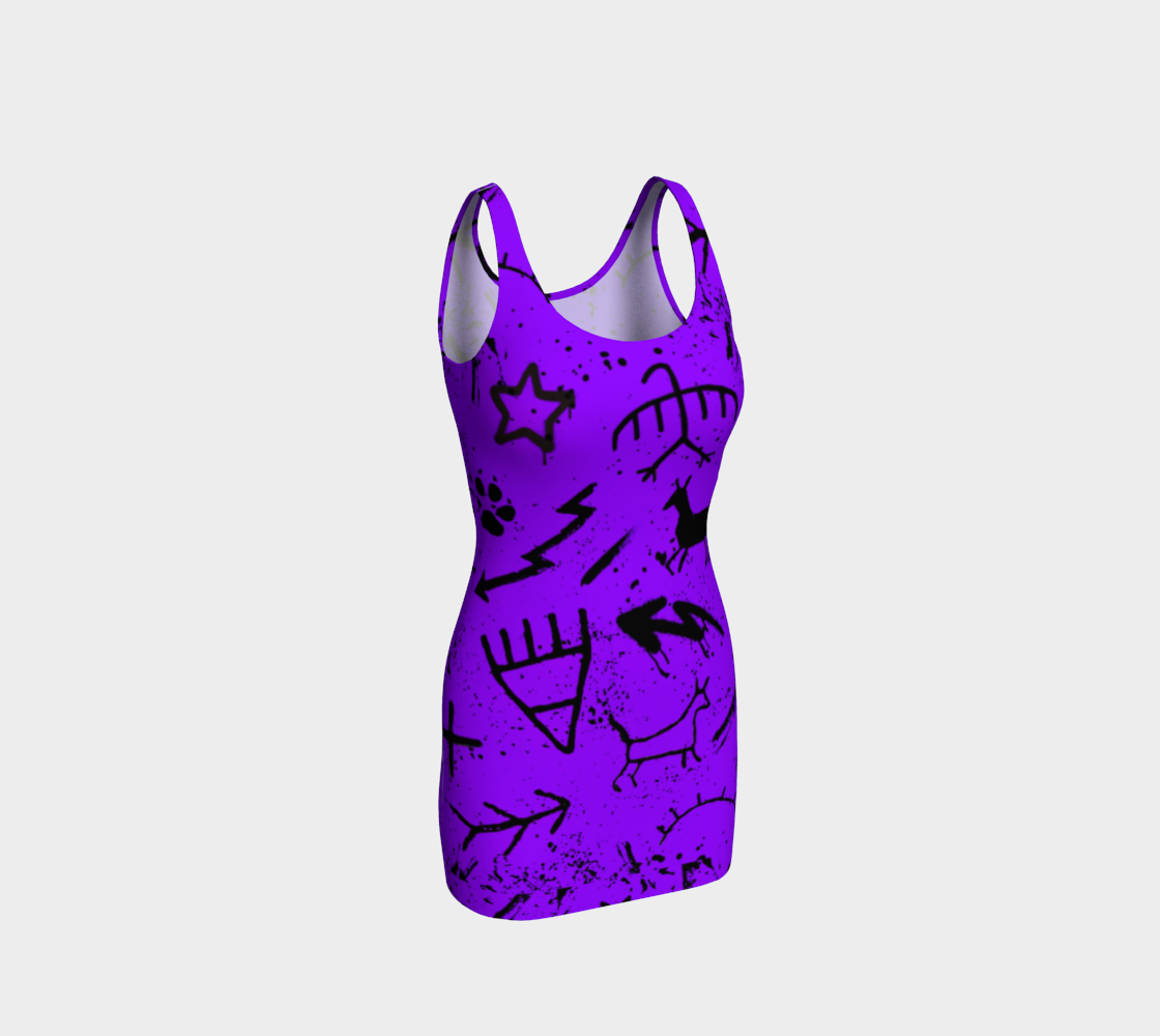 Purple paint wall