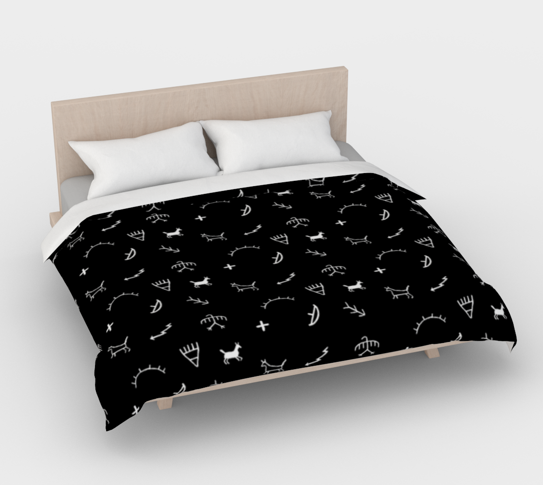 Pictograph Duvet cover