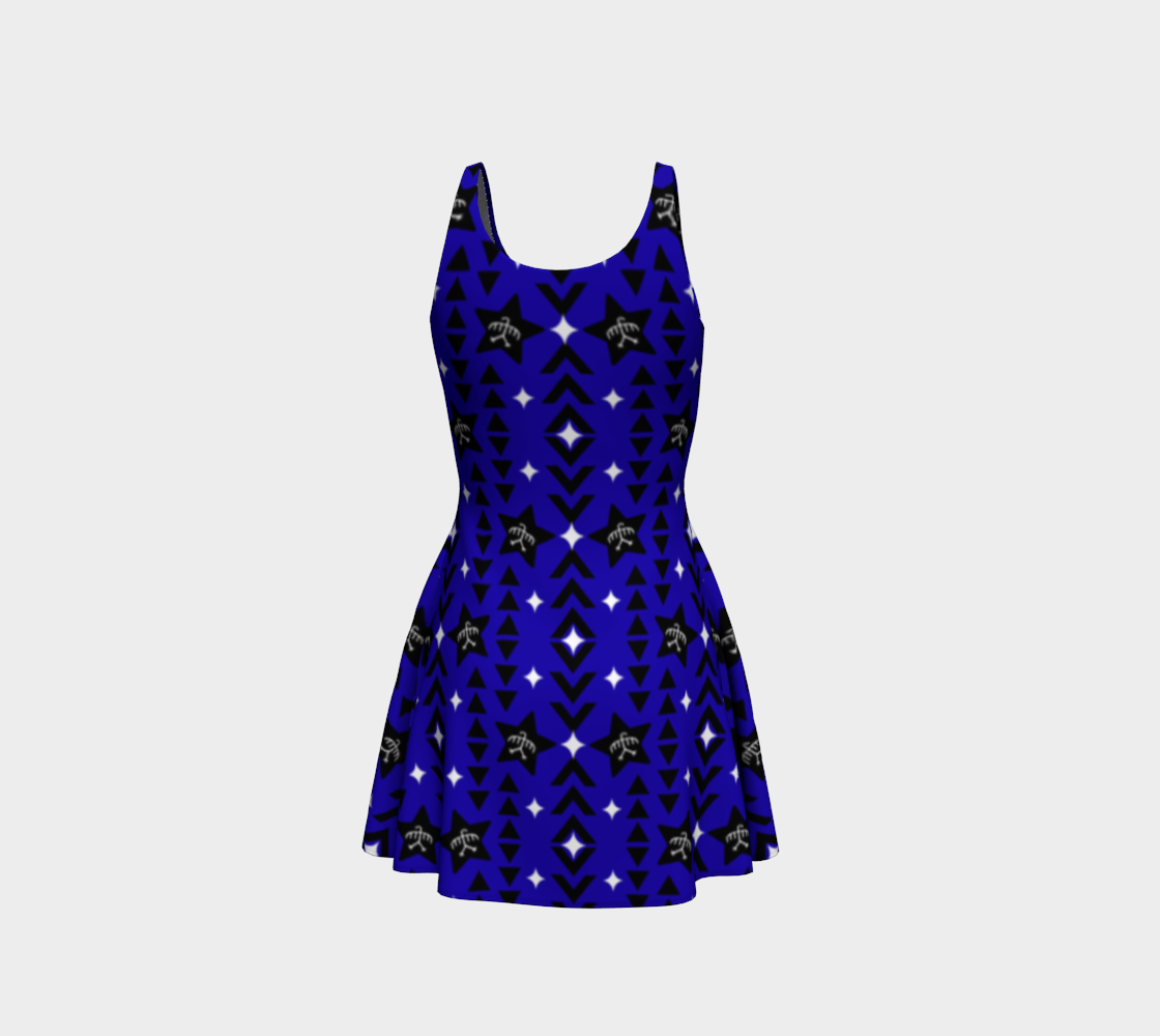 Thunderbird Blue Dress