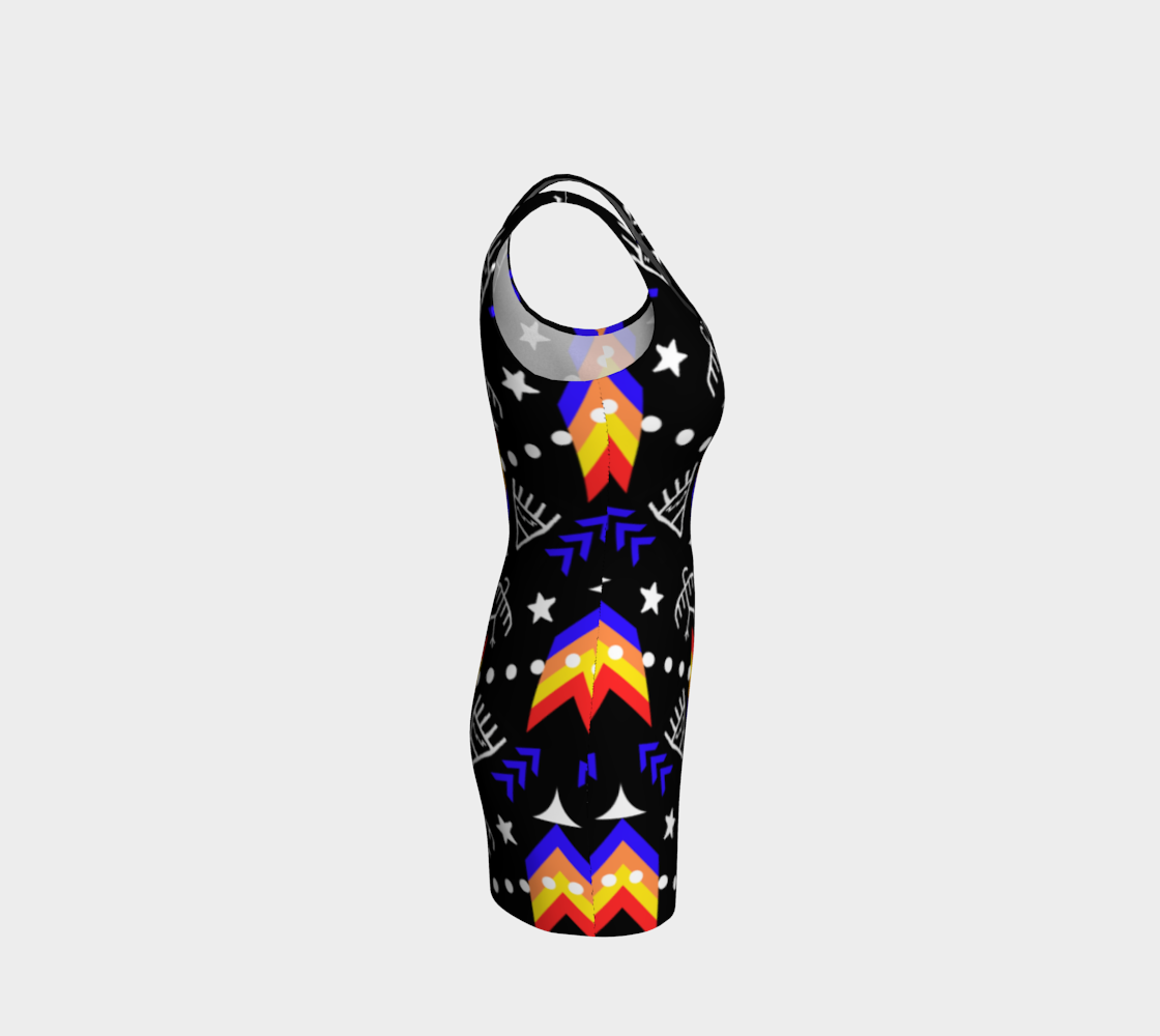 Fire Pictograph Dress