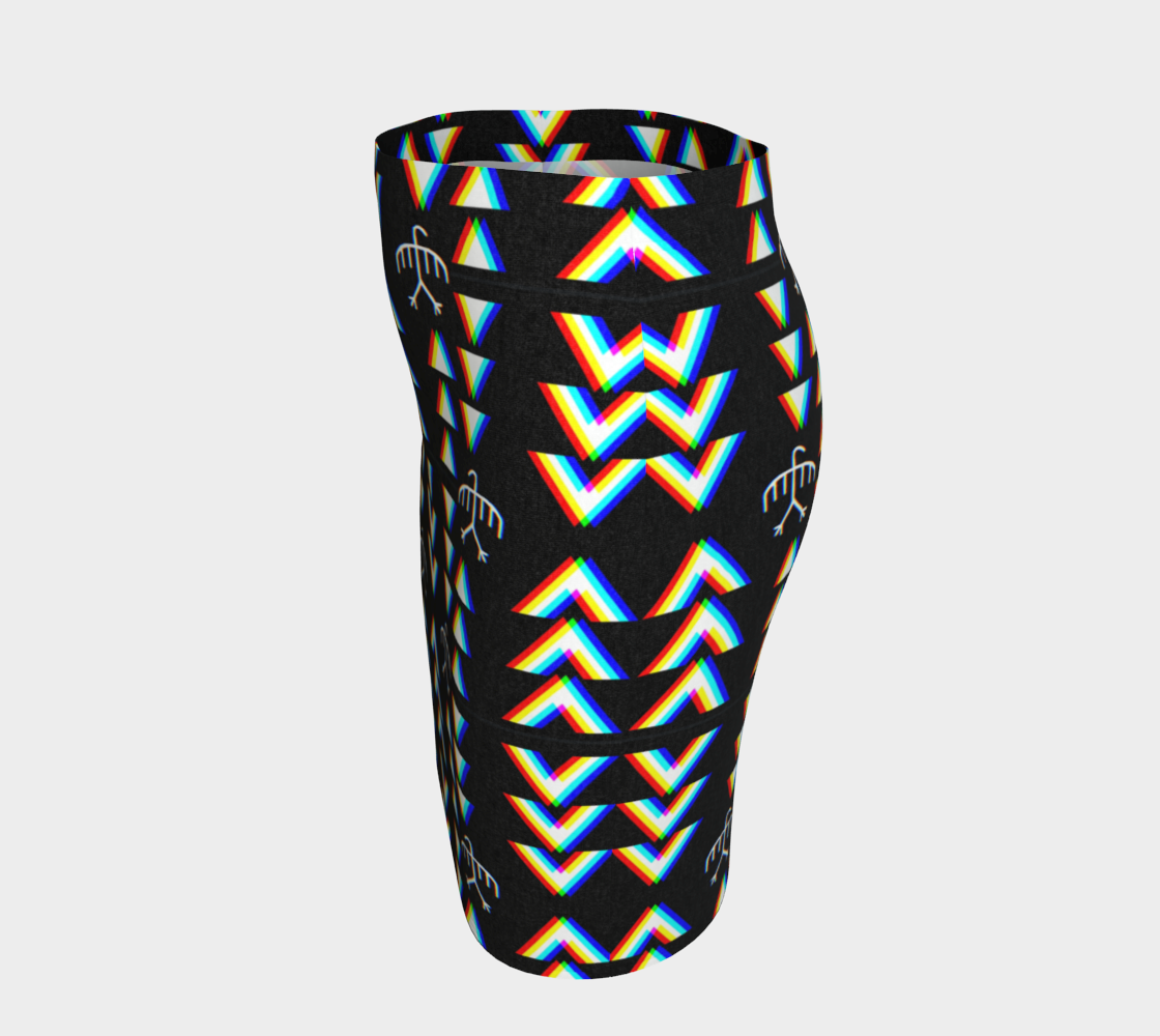 Thunderbird basket glitch skirt