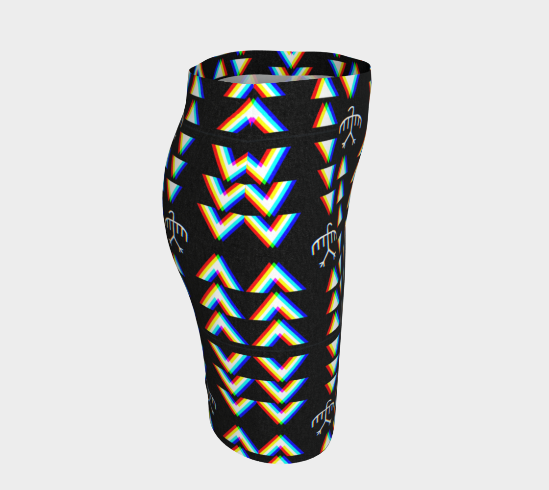 Thunderbird basket glitch skirt