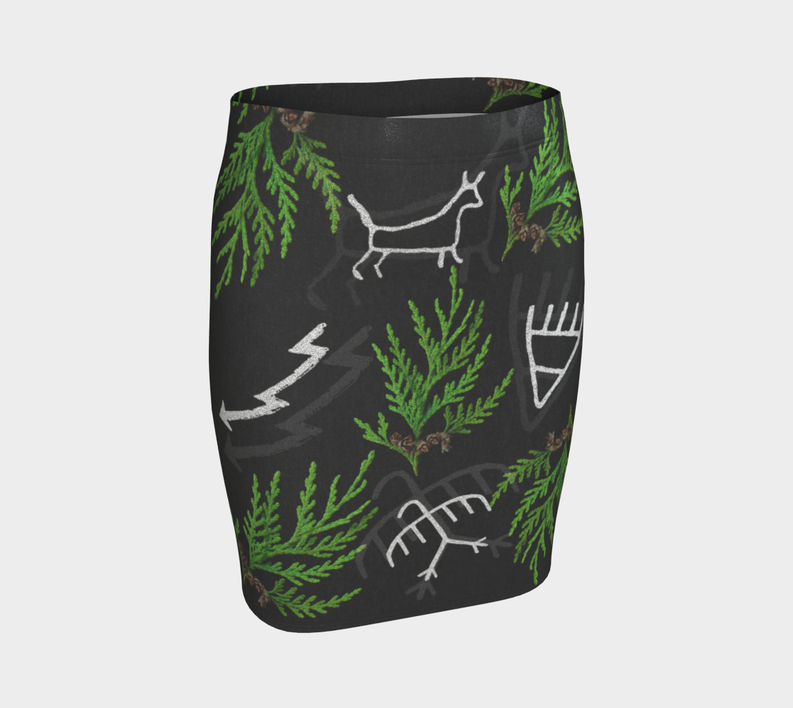 All over cedar skirt