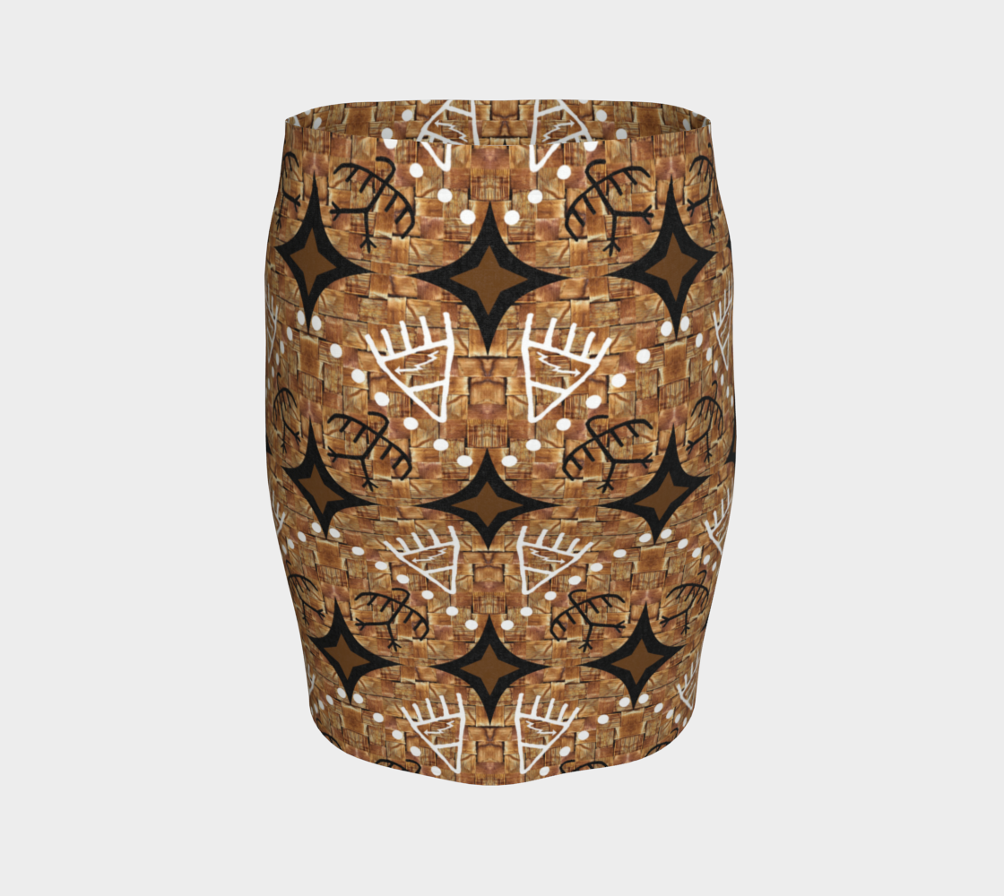 Grannies Cedar weave pictograph