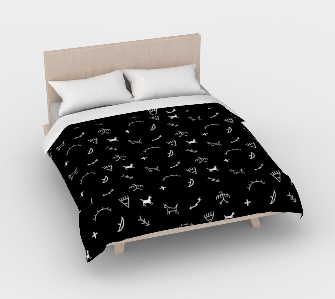 Pictograph Duvet cover
