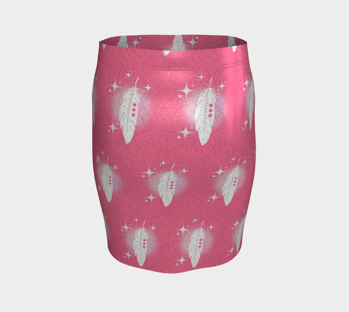 Pink feather