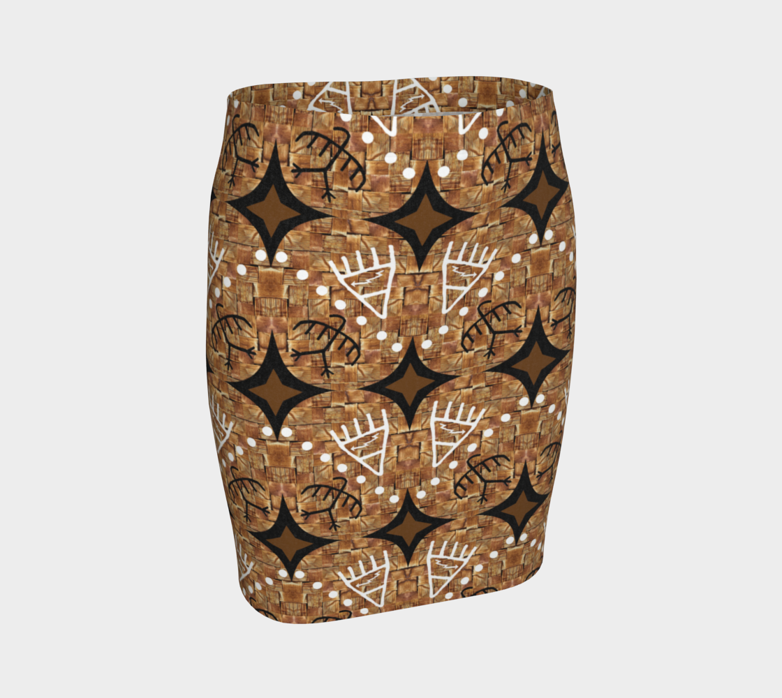 Grannies Cedar weave pictograph